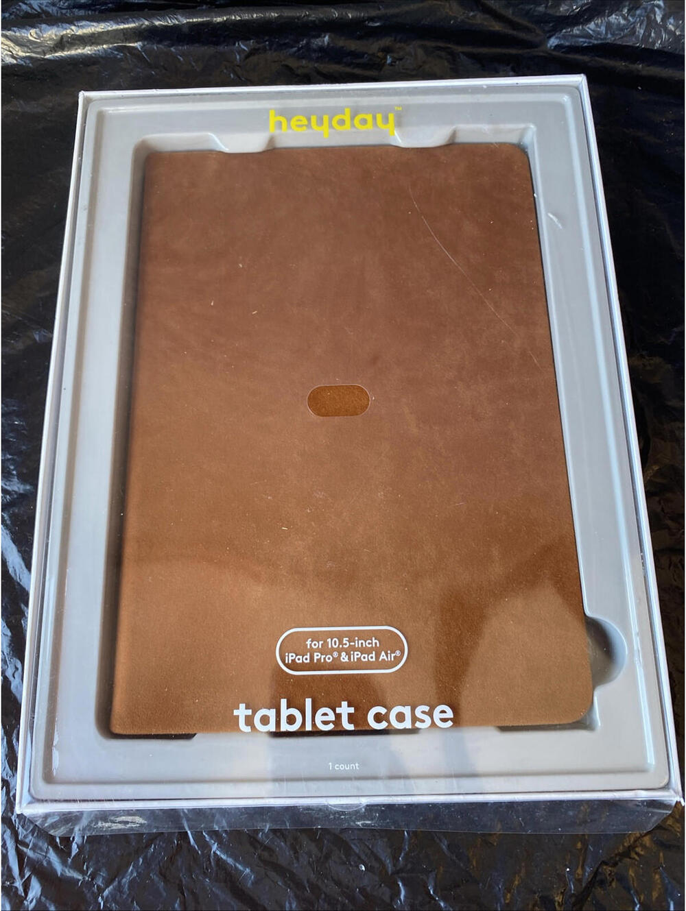 Heyday iPad Pro & Air Case 10.5" Faux Suede Case (Tan)